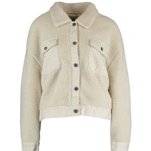 NWT Stoosh Sherpa Denim Jacket